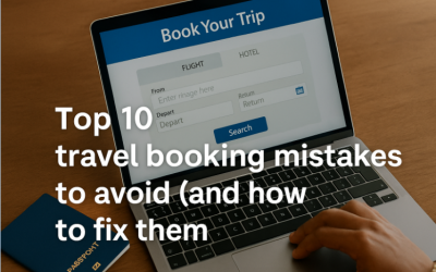 Top 10 Travel Booking Mistakes to Avoid (and How to Fix Them)